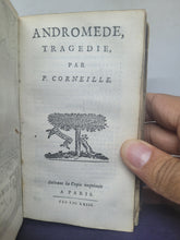 Load image into Gallery viewer, Le Theatre de P. Corneille, 1664. Tome III of IV. Containing Rodogune. Heraclius. Andromede. D.  Sanche d'Arragon. Nicomede. Pertharite. Oedipe. Seven Plays Bound in One Volume
