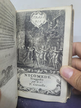 Load image into Gallery viewer, Le Theatre de P. Corneille, 1664. Tome III of IV. Containing Rodogune. Heraclius. Andromede. D.  Sanche d'Arragon. Nicomede. Pertharite. Oedipe. Seven Plays Bound in One Volume