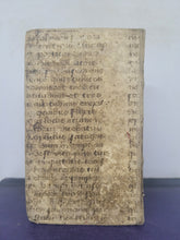 Load image into Gallery viewer, ***RESERVED*** Directorium Confessariorum, 1690. Bound in 15th Century Manuscript Waste