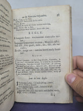 Load image into Gallery viewer, La Quantite du Petit Behourt, ou du Nouveau Despautere. Troisieme et Derniere Partie. Augmentée de Nouveau, & Expliquée, 1702. Third Part of Three of this Latin Grammar Text. Bound in 18th Century Manuscript Waste