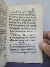 Load image into Gallery viewer, La Nuova e Piu Accurata Grammatica; Bound With; Grammatica succinta; Bound With; Introduttione alla lingua castigliana, 1656. Sammelband Third Edition of Lonchamps’ Grammatical Works