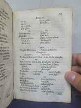 Load image into Gallery viewer, La Nuova e Piu Accurata Grammatica; Bound With; Grammatica succinta; Bound With; Introduttione alla lingua castigliana, 1656. Sammelband Third Edition of Lonchamps’ Grammatical Works