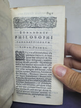 Load image into Gallery viewer, Strabonis De Situ Orbis Libri XVII, 1652. Two Vellum Volumes