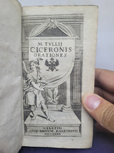 Load image into Gallery viewer, M. Tullii Ciceronis Orationum, 1672. In Three Volumes