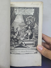 Load image into Gallery viewer, M. Annaeus Lucanus De bello Civili: cum Hug. Grotii, Farnabii notis integris & variorium selectiss, 1669
