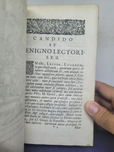 Load image into Gallery viewer, M. Annaeus Lucanus De bello Civili: cum Hug. Grotii, Farnabii notis integris & variorium selectiss, 1669