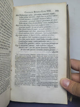 Load image into Gallery viewer, M. Annaeus Lucanus De bello Civili: cum Hug. Grotii, Farnabii notis integris & variorium selectiss, 1669