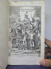 Load image into Gallery viewer, C. Crispi Sallustii Opera Omnia Quae Exstant Cum Commentariis integris Joh. Rivii, Aldi Manutii, Petri Ciacconii, Fulvii Ursini, et Heliae Putschii, Et selectis Jani Gruteri, H. Glareani, Cypr. `a Popma, Ludov. Carrionis, Jani Douzae, & aliorum, 1677