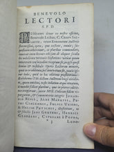 Load image into Gallery viewer, C. Crispi Sallustii Opera Omnia Quae Exstant Cum Commentariis integris Joh. Rivii, Aldi Manutii, Petri Ciacconii, Fulvii Ursini, et Heliae Putschii, Et selectis Jani Gruteri, H. Glareani, Cypr. `a Popma, Ludov. Carrionis, Jani Douzae, & aliorum, 1677