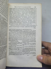 Load image into Gallery viewer, C. Crispi Sallustii Opera Omnia Quae Exstant Cum Commentariis integris Joh. Rivii, Aldi Manutii, Petri Ciacconii, Fulvii Ursini, et Heliae Putschii, Et selectis Jani Gruteri, H. Glareani, Cypr. `a Popma, Ludov. Carrionis, Jani Douzae, & aliorum, 1677