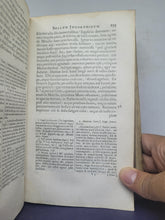 Load image into Gallery viewer, C. Crispi Sallustii Opera Omnia Quae Exstant Cum Commentariis integris Joh. Rivii, Aldi Manutii, Petri Ciacconii, Fulvii Ursini, et Heliae Putschii, Et selectis Jani Gruteri, H. Glareani, Cypr. `a Popma, Ludov. Carrionis, Jani Douzae, & aliorum, 1677
