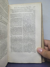 Load image into Gallery viewer, C. Crispi Sallustii Opera Omnia Quae Exstant Cum Commentariis integris Joh. Rivii, Aldi Manutii, Petri Ciacconii, Fulvii Ursini, et Heliae Putschii, Et selectis Jani Gruteri, H. Glareani, Cypr. `a Popma, Ludov. Carrionis, Jani Douzae, & aliorum, 1677