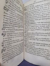 Load image into Gallery viewer, Johannis BuxtorfI lexicon Hebraicum et Chaldaicum: complectens omnes voces, tam primas quam derivatas, quae in Sacris Bibliis, Hebraea, & ex parte Chaldaea lingua scriptis, 1663