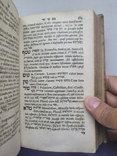 Load image into Gallery viewer, Johannis BuxtorfI lexicon Hebraicum et Chaldaicum: complectens omnes voces, tam primas quam derivatas, quae in Sacris Bibliis, Hebraea, & ex parte Chaldaea lingua scriptis, 1663