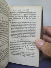 Load image into Gallery viewer, Collegium Institutionum Juris; sive controversiae, antinomiae et difficultates librorum quatuor Institutionum juris; disputatae publice in illustri schola Nassovica-Herbornensi, 1623. Bound with Three Other Works by Matthaeus