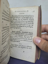 Load image into Gallery viewer, Collegium Institutionum Juris; sive controversiae, antinomiae et difficultates librorum quatuor Institutionum juris; disputatae publice in illustri schola Nassovica-Herbornensi, 1623. Bound with Three Other Works by Matthaeus