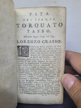 Load image into Gallery viewer, Il Goffredo: Poema Eroico del signor Torquato Tasso, 1728. Nicely Illustrated with 20 Copperplate Engravings