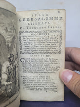Load image into Gallery viewer, Il Goffredo: Poema Eroico del signor Torquato Tasso, 1728. Nicely Illustrated with 20 Copperplate Engravings