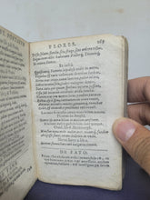 Load image into Gallery viewer, Illustrium Poetarum Flores, 1616. Poetry from Homer, Ovid, Sappho, and More