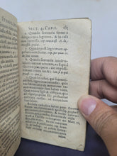 Load image into Gallery viewer, Examen Sive Itinerarium Ordinandorum, Tam ordinandis, quam ordinatis apprime necessarium, 1629. With A Few Inscriptions