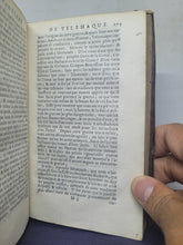 Load image into Gallery viewer, Avantures de Telemaque, fils d'Ulysse: ou, Suite du quatrième livre de l'Odysseé d'Homere, 1703