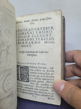 Load image into Gallery viewer, Publii Terentii Comoediae Sex, 1702