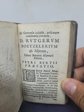Load image into Gallery viewer, Anicii Manlii Torquati Severini Boethii De Consolatione Philosophiae libri V, 1668. Pocket Edition Consolation of Philosophy