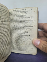Load image into Gallery viewer, Homeri Ilias: cum M. Aemilij Porti, 1629. An Early Greek and Latin Iliad