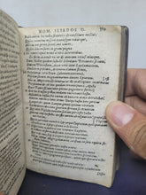 Load image into Gallery viewer, Homeri Ilias: cum M. Aemilij Porti, 1629. An Early Greek and Latin Iliad