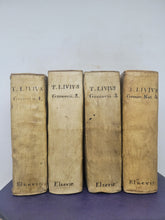 Load image into Gallery viewer, Titi Livii Historiarum Libri ex Recensione Heinsiana; And; Joh. Fred. Gonovii ad T. Livii patavini libros superstites notae, 1645/1644