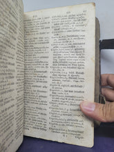 Load image into Gallery viewer, Lexicon Proso-Metricum Latino-Graeco-Germanicum et Germanico-Latinum: Additum est ad calcem praeter Calendarium Romanum ... dictionarium Ciceronianum, 1689