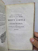 Load image into Gallery viewer, Anatomia ex Caspari Bartholini parentis Institutionibus omniumque recentiorum & propriis observationibus tertiùm ad sanguinis circulationem reformata, 1651