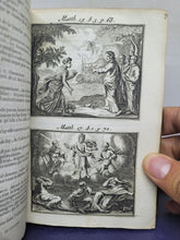 Load image into Gallery viewer, Le Nouveau Testament de Nostre Seigneur Jesus Christ, 1710. Volume I of II, with all 84 Engravings and 42 Plates of Both Volumes