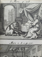 Load image into Gallery viewer, Le Nouveau Testament de Nostre Seigneur Jesus Christ, 1710. Volume I of II, with all 84 Engravings and 42 Plates of Both Volumes