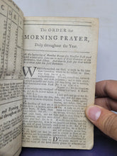 Load image into Gallery viewer, The Book of Common Prayer: Together with the Psalter or Psalms of David; Bound With; The Whole Book of Psalms, collected into English metre, 1729/1731/1731. Three Works Bound Together, and Engravings to the First