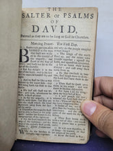Load image into Gallery viewer, The Book of Common Prayer: Together with the Psalter or Psalms of David; Bound With; The Whole Book of Psalms, collected into English metre, 1729/1731/1731. Three Works Bound Together, and Engravings to the First