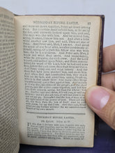 Load image into Gallery viewer, The Book of Common Prayer, and administration of the sacraments; Bound With; A New Version of the Psalms of David, fitted to the tunes used in churches, Early 19th Century. Near Miniature Prayer Book