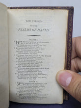 Load image into Gallery viewer, The Book of Common Prayer, and administration of the sacraments; Bound With; A New Version of the Psalms of David, fitted to the tunes used in churches, Early 19th Century. Near Miniature Prayer Book