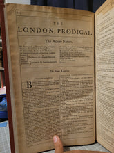Load image into Gallery viewer, Pericles, and The London Prodigal, Two Plays Extracted from the Fourth Folio of Shakespeare, 1685. Beautifully Bound in Half Tooled Morocco Leather and Cloth