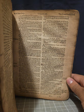 Load image into Gallery viewer, The Holy Bible, Containing the Old Testament and the New: Newly Translated Out of the Originall Tongues, and With the Former Translations Diligently Compared and Revised, 1633. Old Testament and Apocrypha Only