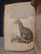 Load image into Gallery viewer, Les Observations de Plusieurs Singularitez et Choses Memorables, Trouuées en Grece, Asie, Iudée, Egypte, Arabie, & autres pays estranges redigées en trois liures, 1553