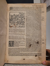 Load image into Gallery viewer, P.M.V. Omnia Opera diligenti castigatione exculta, aptissimisque ornata figuris, commentantibus Servio, Donato, Probo, Domitio, Landino, Antonioque Mancinello viris clarissimis, 1514. Extremely Scarce and Illustrated Virgil
