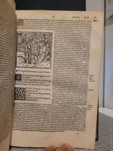 Load image into Gallery viewer, P.M.V. Omnia Opera diligenti castigatione exculta, aptissimisque ornata figuris, commentantibus Servio, Donato, Probo, Domitio, Landino, Antonioque Mancinello viris clarissimis, 1514. Extremely Scarce and Illustrated Virgil