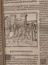 Load image into Gallery viewer, P.M.V. Omnia Opera diligenti castigatione exculta, aptissimisque ornata figuris, commentantibus Servio, Donato, Probo, Domitio, Landino, Antonioque Mancinello viris clarissimis, 1514. Extremely Scarce and Illustrated Virgil