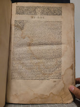 Load image into Gallery viewer, Architecture ou Art de bien bastir de Marc Vitruve Pollion autheur romain antique, 1572. Second Edition of the Complete French Translation of Vitruvius. Over 100 Large Woodcut Illustrations, Many Full-Page