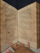 Load image into Gallery viewer, Opera, Grammatici in Eadem Commentarii, 1532. Extremely Scarce Estienne Virgil, in a Beautiful Gilt Tooled Vellum Binding