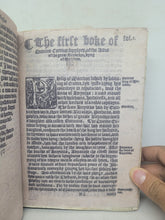 Load image into Gallery viewer, The Historie of Quintus Curtius, Conteynng the Actes of the Greate Alexander, 1561. Third English Edition of Rufus’s Alexander the Great