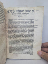 Load image into Gallery viewer, The Historie of Quintus Curtius, Conteynng the Actes of the Greate Alexander, 1561. Third English Edition of Rufus’s Alexander the Great