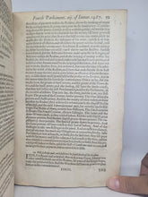 Load image into Gallery viewer, The Lawes and Actes of Parliament, maid be King James the First, and his successours Kinges of Scotland; Bound With; De Verborum Significatione, 1597. First Edition on Scottish Law and Legal Terms