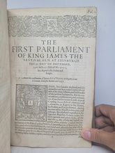 Load image into Gallery viewer, The Lawes and Actes of Parliament, maid be King James the First, and his successours Kinges of Scotland; Bound With; De Verborum Significatione, 1597. First Edition on Scottish Law and Legal Terms